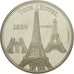 France, Medal, Paris - La Tour Eiffel, MS(65-70), Copper-nickel