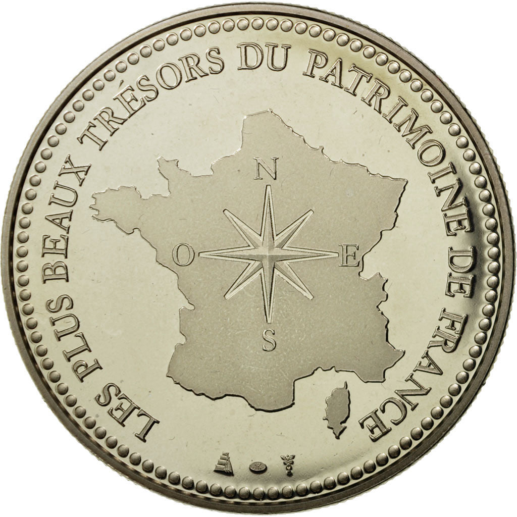 France, Medal, Paris - La Tour Eiffel, MS(65-70), Copper-nickel