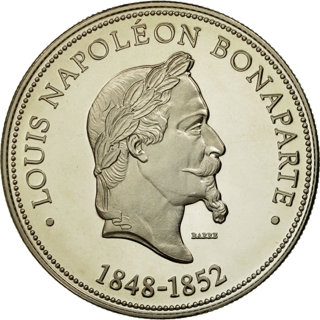 Francia, medaglia, Les Présidents de la République, Louis Napoléon Bonaparte