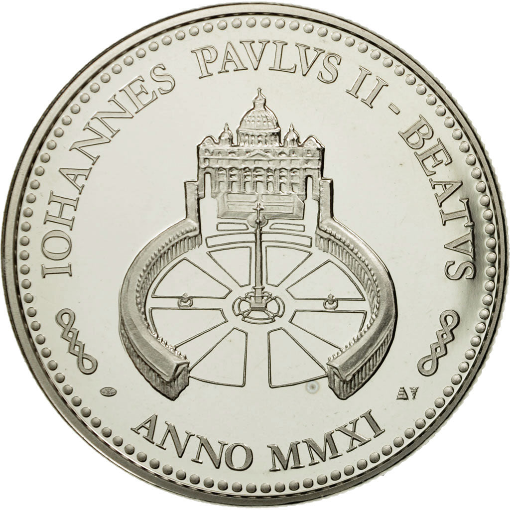Vatikan, Medaille, Jean-Paul II, STGL, Copper-nickel