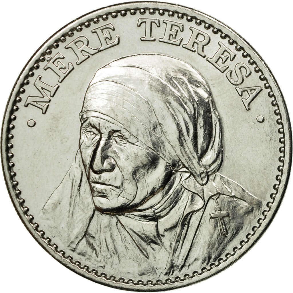 France, Medal, Mère Thérésa, Prix Nobel de la Paix 1979, MS(65-70)
