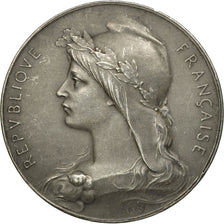 Francia, medaglia, Centenaire du Syndicat de la Boulangerie, 1901, O.Roty, BB+