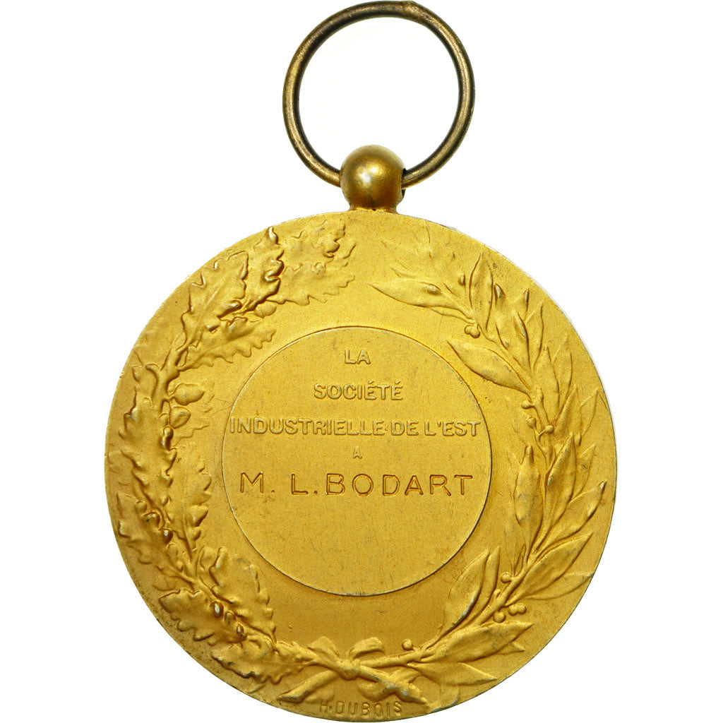 France, Médaille, Société Industrielle de l'Est, Dupuis.D, TTB, Vermeil