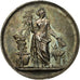 France, Medal, Société d'Horticulture de l'Aube, Pingret, MS(60-62), Silver