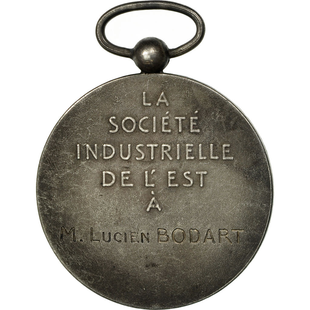 France, Medal, Société Industrielle de l'Est, Dupuis.D, AU(50-53), Silver