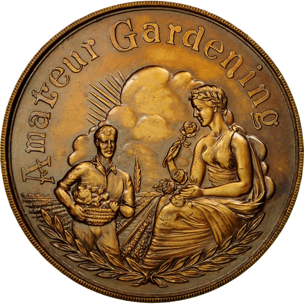 United Kingdom , Medal, Horticulture, Amateur Gardening, MS(63), Bronze