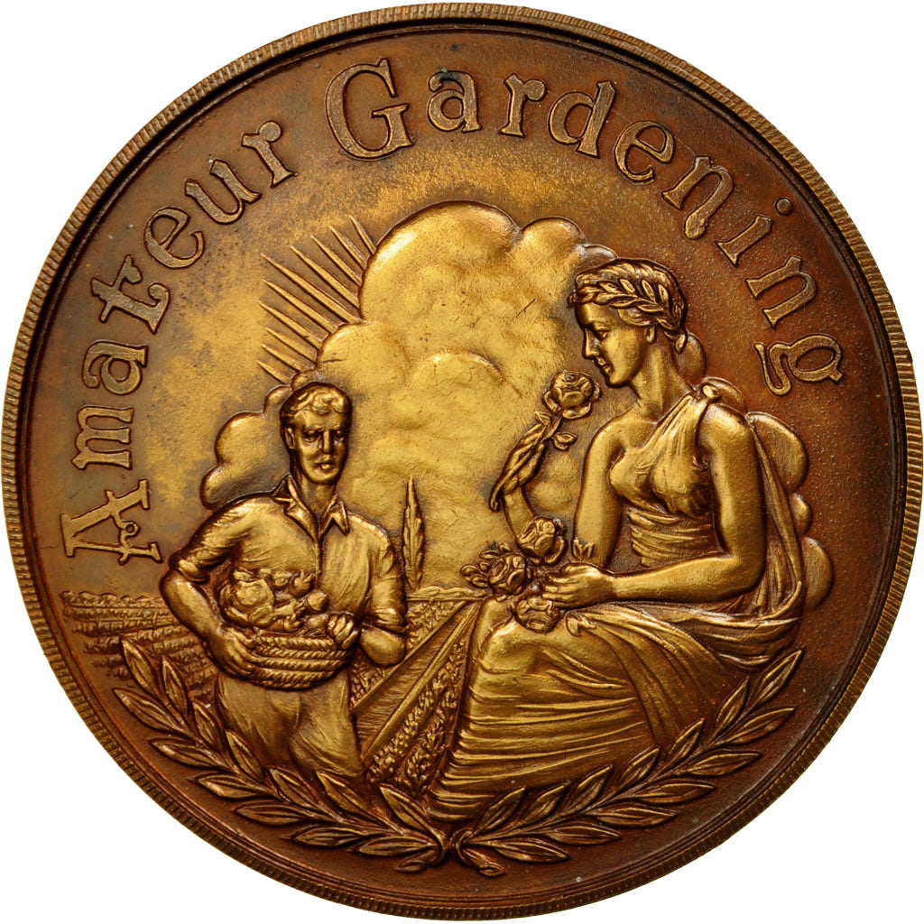 United Kingdom , Medal, Horticulture, Amateur Gardening, MS(63), Bronze