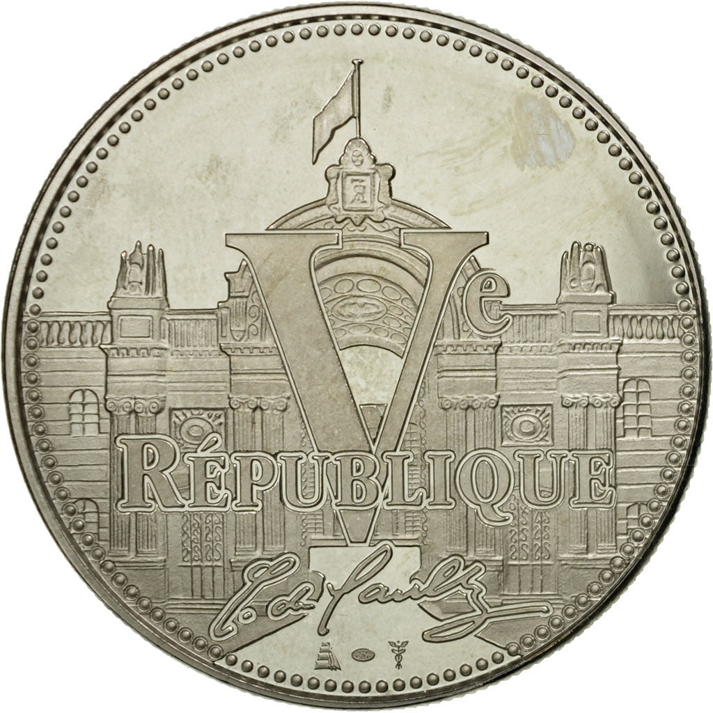 France, Medal, Charles De Gaulle, MS(64), Copper-nickel