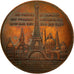 France, Medal, Souvenir de mon Ascension à la Tour Eiffel, 1889, AU(50-53)