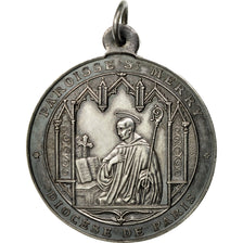 France, Medal, Paroisse Saint Merry, Diocèse de Paris, Baniel, MS(60-62)