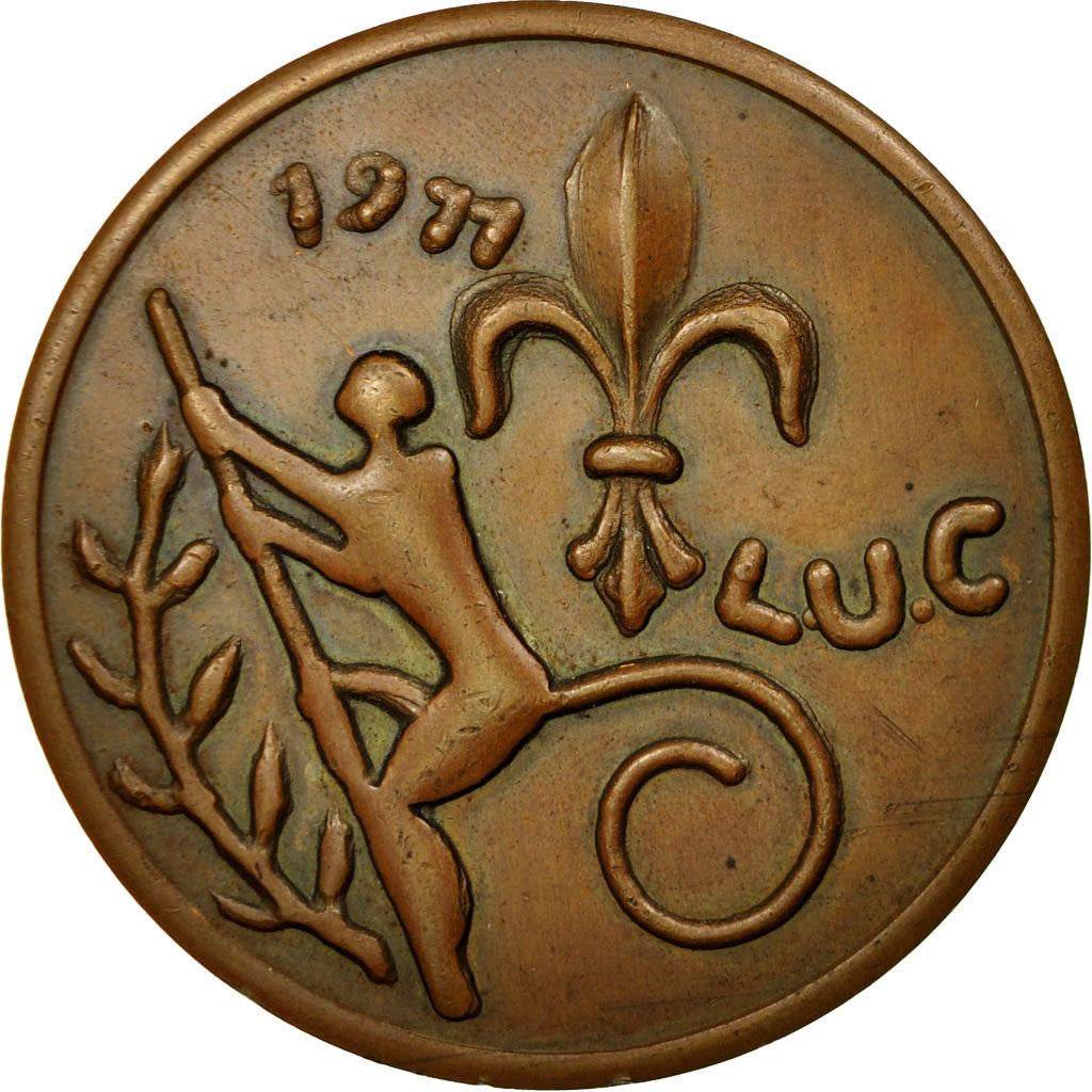 Frankreich, Medaille, 50 Ans des Sports Universitaires, 1977, SS+, Bronze