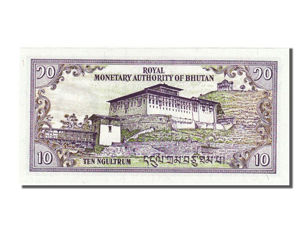 Bhutan, 10 Ngultrum, 2000, KM #22, UNC(65-70), 0824764