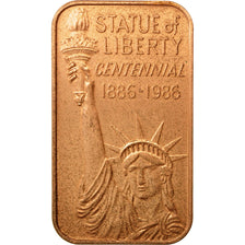 United States, Medal, Lingot pour le Centenaire de la Statue de la Liberté