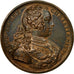 France, Médaille, Louis XV, La Chasse du Roi, Refrappe, SPL, Bronze