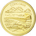 France, Medal, Histoire de l'Aviation, Le Concorde, 2010, MS(65-70), Gold