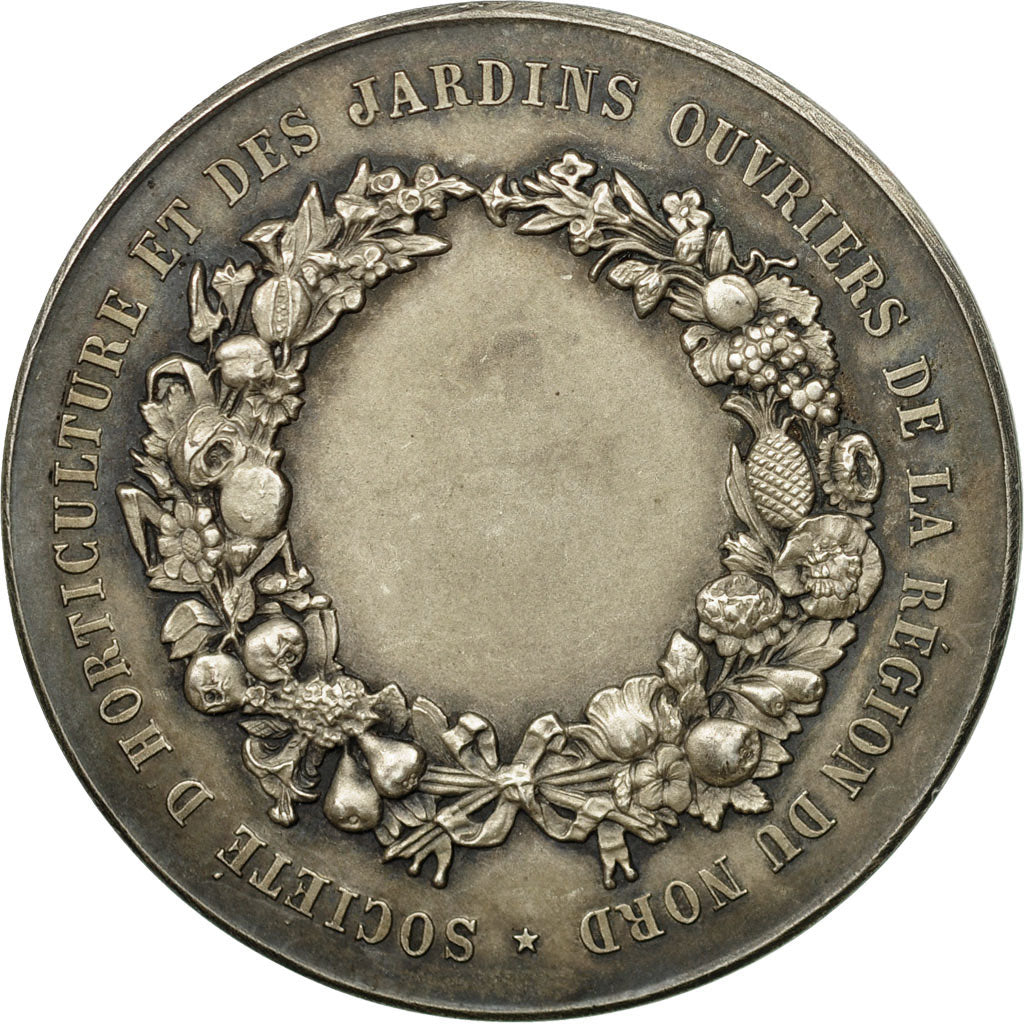 Francia, medaglia, Société d'Horticulture et des Jardins Ouvriers du Nord