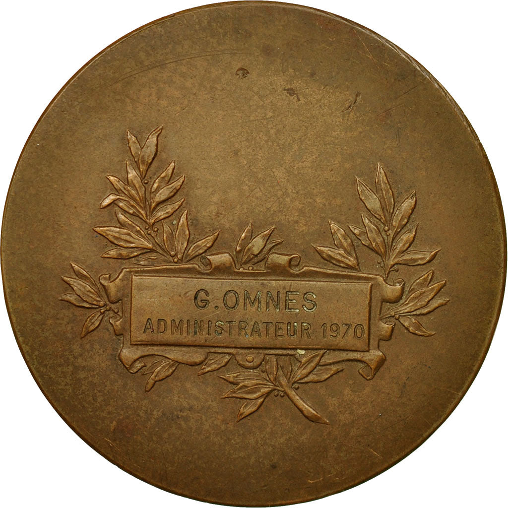 Francia, medalla, Caisse d'Epargne de Brest, 1970, Dubois.H, MBC, Bronce