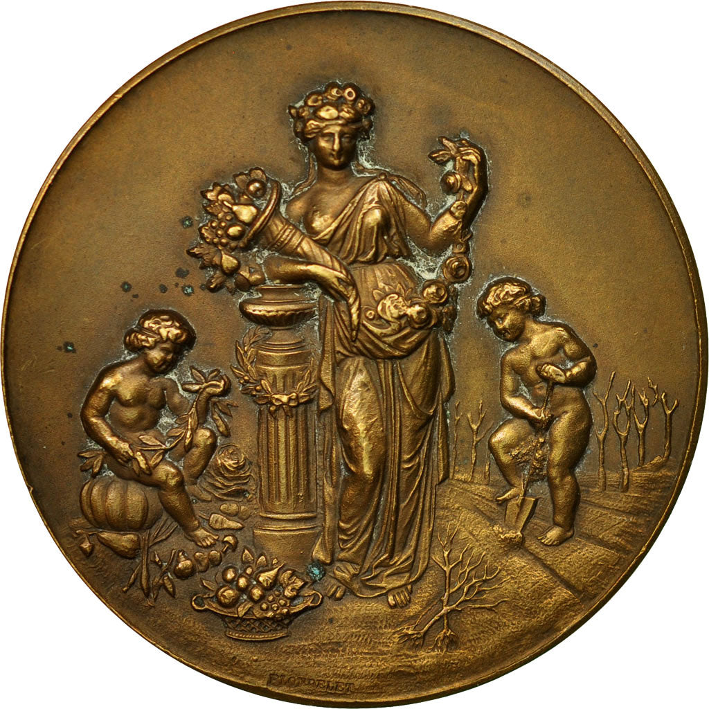 Frankreich, Medaille, Cercle Horticole de Maubeuge et Environs, Blondelet, VZ
