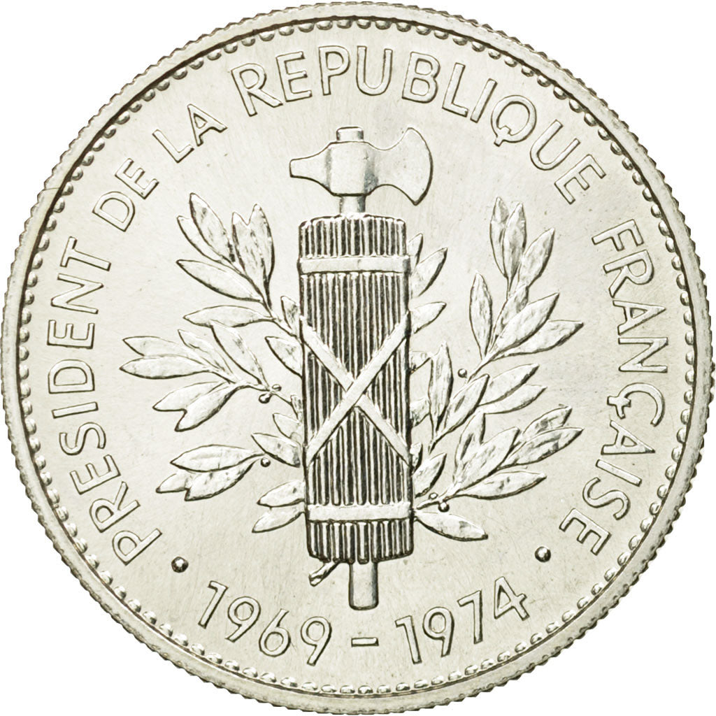 France, Medal, Georges Pompidou, Président de la République Française, 1982