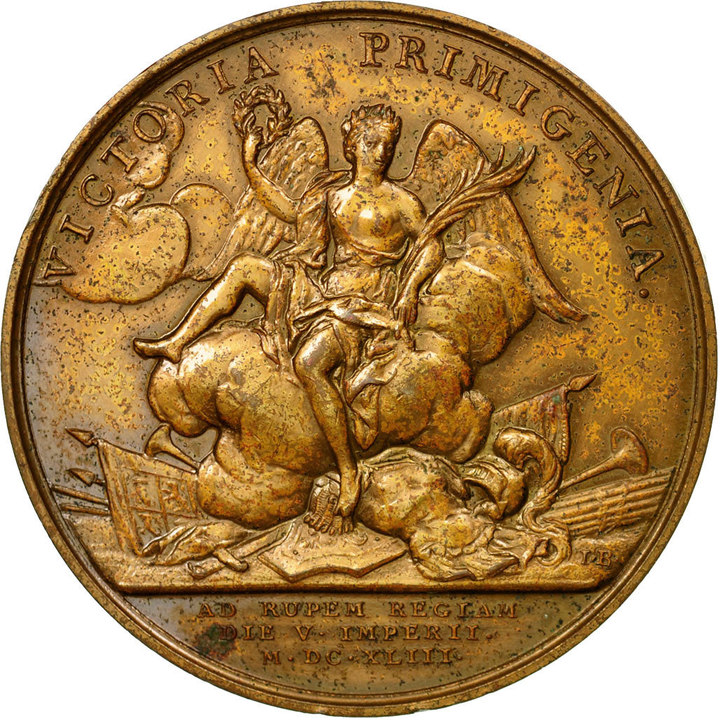 France, Médaille, Louis XIV, Bataille de Rocroy, 1966, Mauger, Refrappe, TTB+