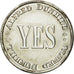 United Kingdom , Token, Alfred Dunhill, YES-NO, AU(55-58), Silver