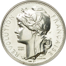 France, Medal, Bicentenaire de la Prise de la Bastille, 1989, MS(64), Silver