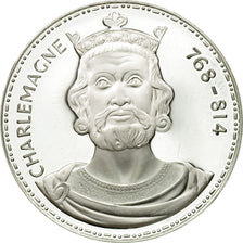 France, Médaille, Les Rois de France, Charlemagne, SPL, Argent