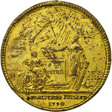 France, Medal, Constitution, Confédération des François, Paris, 1790