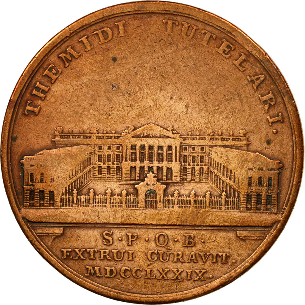 Austria, Medal, Marie Thérèse d'Autriche, Themidi Tutelari, 1779, T.V.B