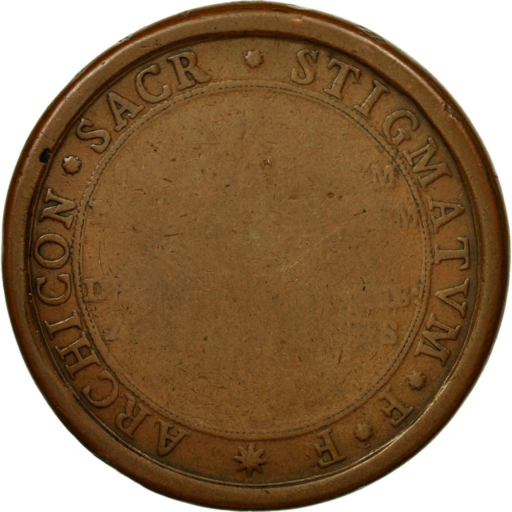 Vatican, Medal, Clément XI, 1714, Hamerani, VF(30-35), Bronze