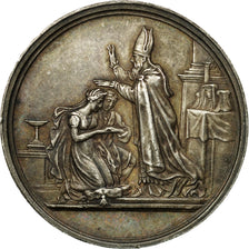 France, Medal, Noces, Mariage, Religion, AU(55-58), Silver