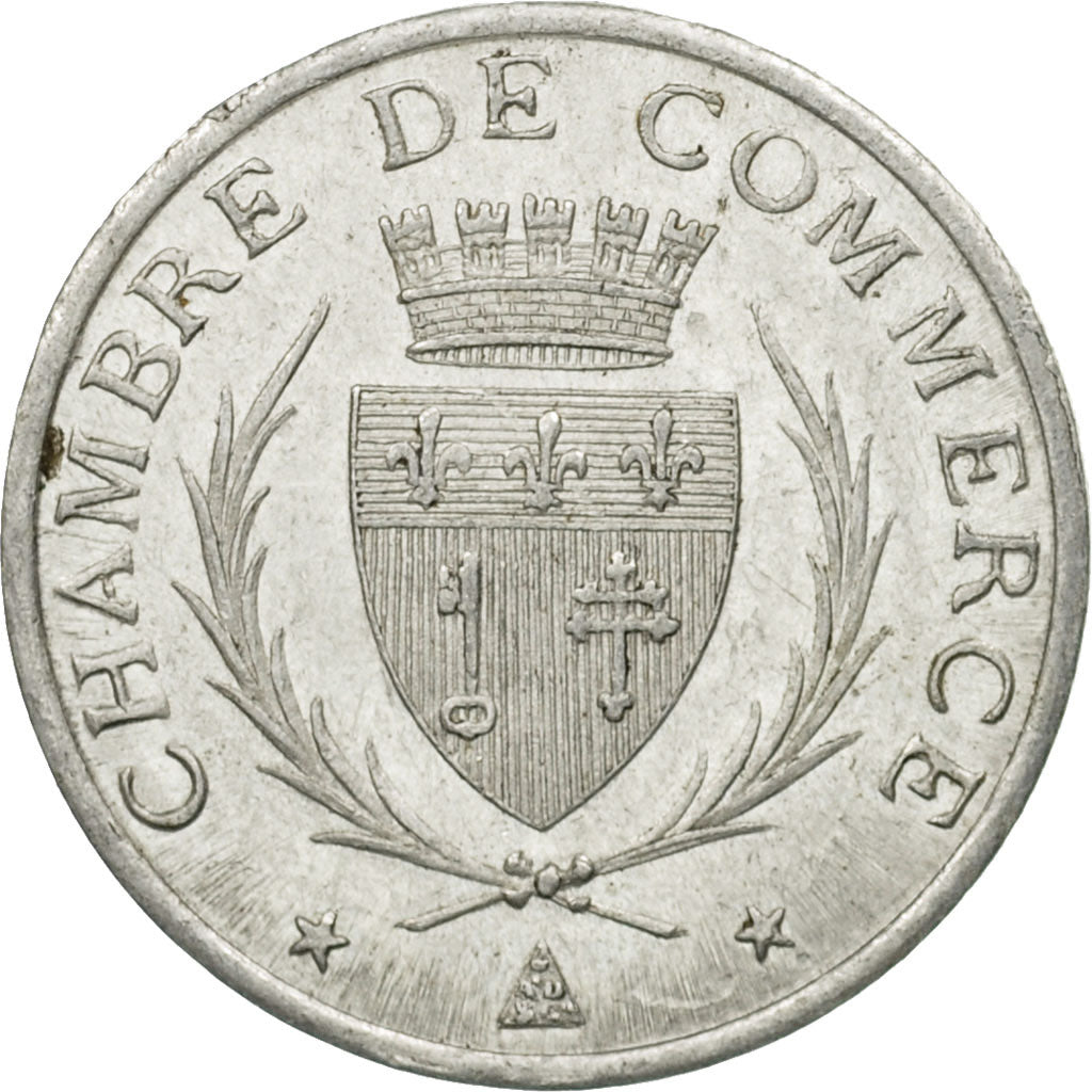 France, Token, Nécessité, 10 Centimes Chambre de Commerce de Narbonne, 1920