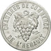 Francia, Token, Nécessité, 5 Centimes Chambre de Commerce de l'Hérault, SPL-