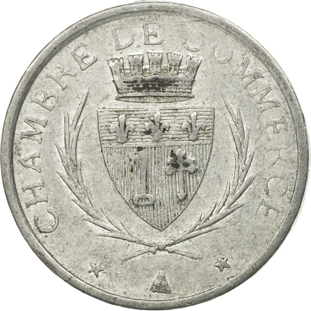 France, Jeton, Nécessité, 10 Centimes Chambre de Commerce de Narbonne, 1920