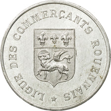 France, Token, Nécessité, 10 Centimes ligue des commerçants rouennais, 1920