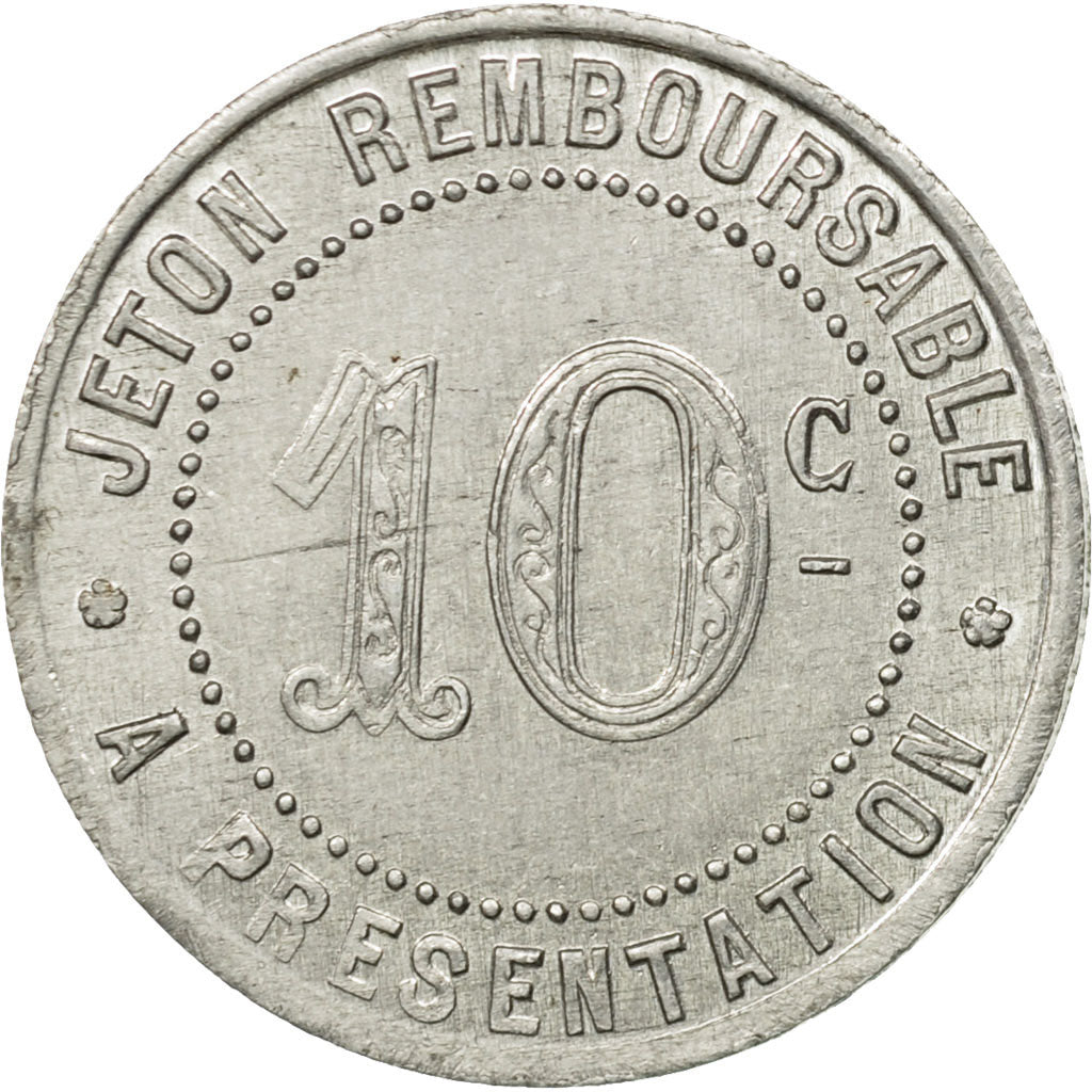 Francia, Token, 10 Centimes, Syndicat de l'Alimentation en Gros de l'Hérault