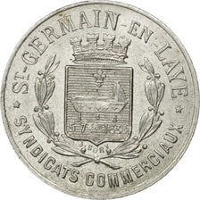 France, Token, 10 Centimes, Union du Commerce, Saint-Germain-en-Laye, 1918