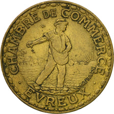 France, Token, Nécessité, 1 Franc Chambre de Commerce d'Evreux, 1922