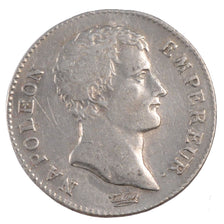 FRANCE, Napoléon I, 1 Franc, 1805, Paris, AU(50-53), Silver, Gadoury #443, 5.00