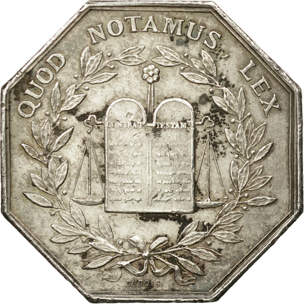 Frankreich, Token, Notaires de l'Arrondissement de Châlon (Marne), 1833