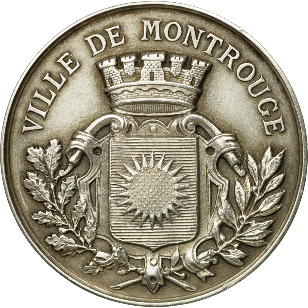 Francia, medaglia, Patria, Ville de Montrouge, 1914, Rasumny, SPL-, Argento