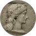 France, Medal, Marianne, République Française, Dupuis.D, EF(40-45), Silver
