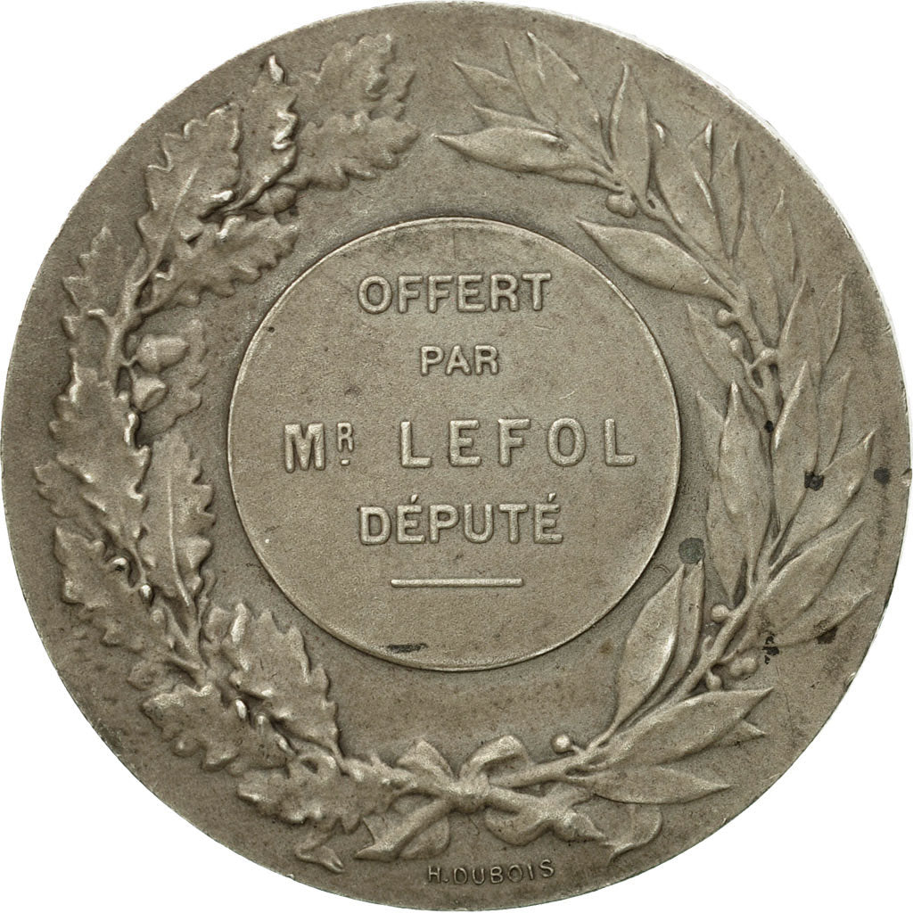 France, Medal, Marianne, République Française, Dupuis.D, EF(40-45), Silver