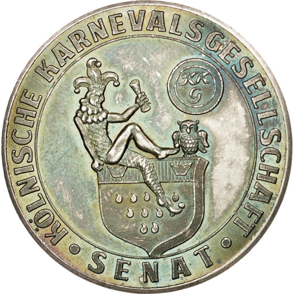 Germany, Medal, Société de Carnaval de Cologne, MS(60-62), Silver
