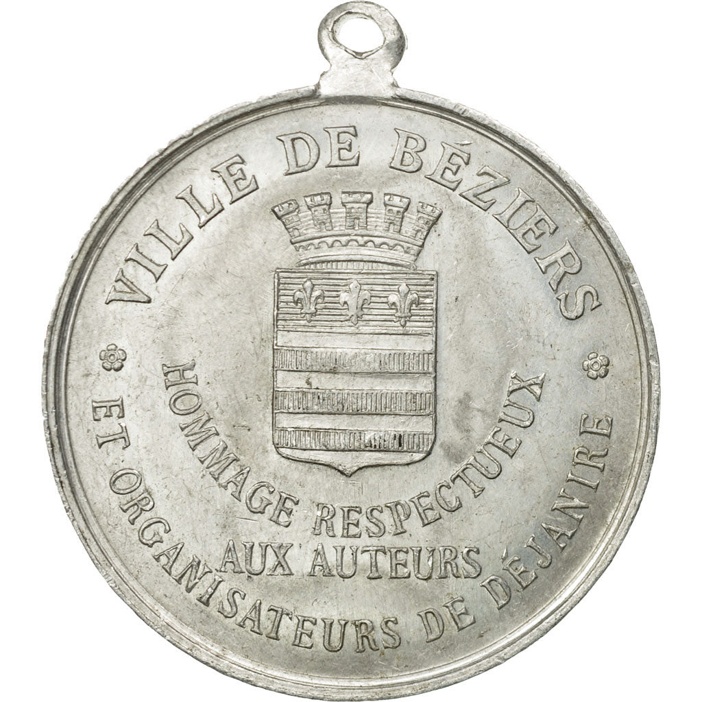 Frankreich, Medaille, Fêtes de Déjanire, Ville de Béziers, SS, Aluminium