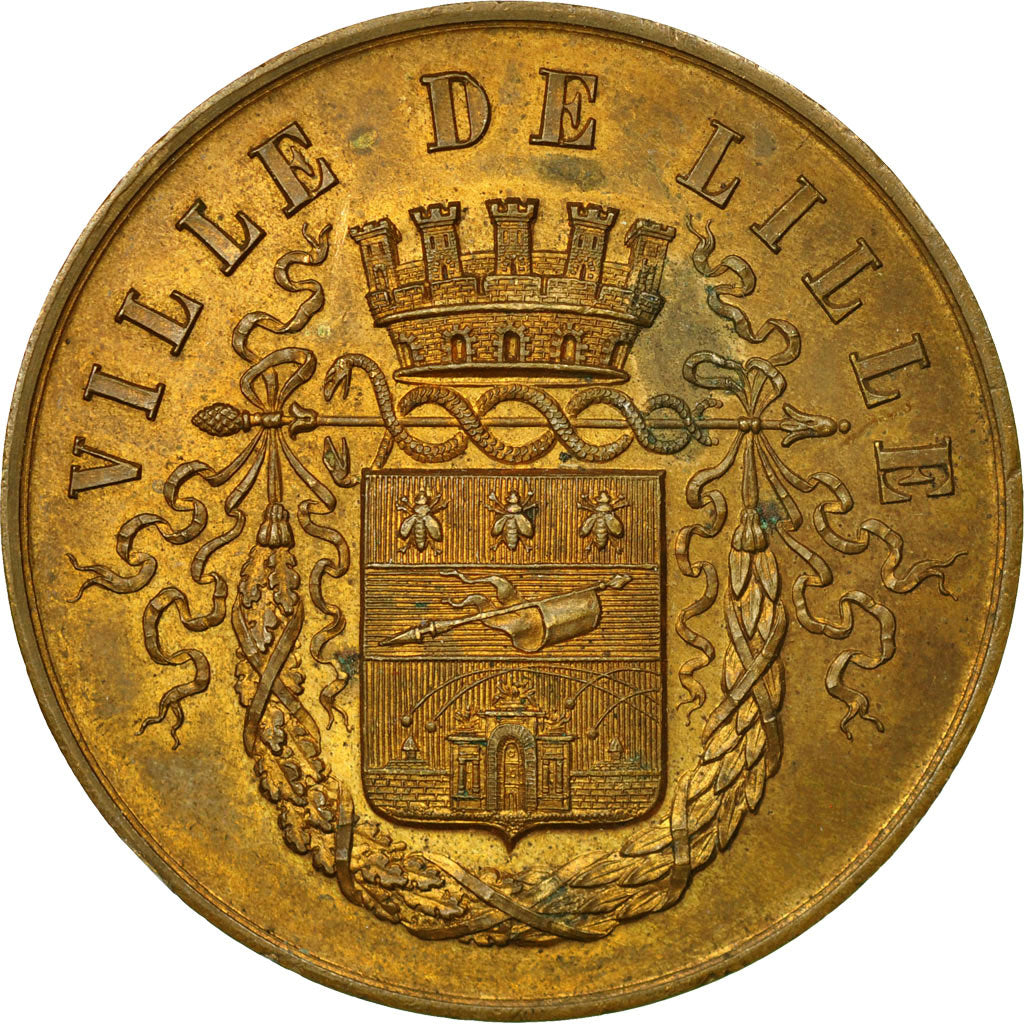 France, Medal, Ville de Lille, EF(40-45), Bronze