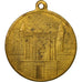 France, Medal, Restauration de la Porte de Paris, 1895, EF(40-45), Brass