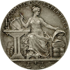 France, Medal, Commerce et Industrie, Comité des Expertises, AU(50-53), Silver