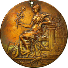 Frankreich, Medaille, Ecole des Beaux Arts de Rouen, Rivet, SS, Bronze