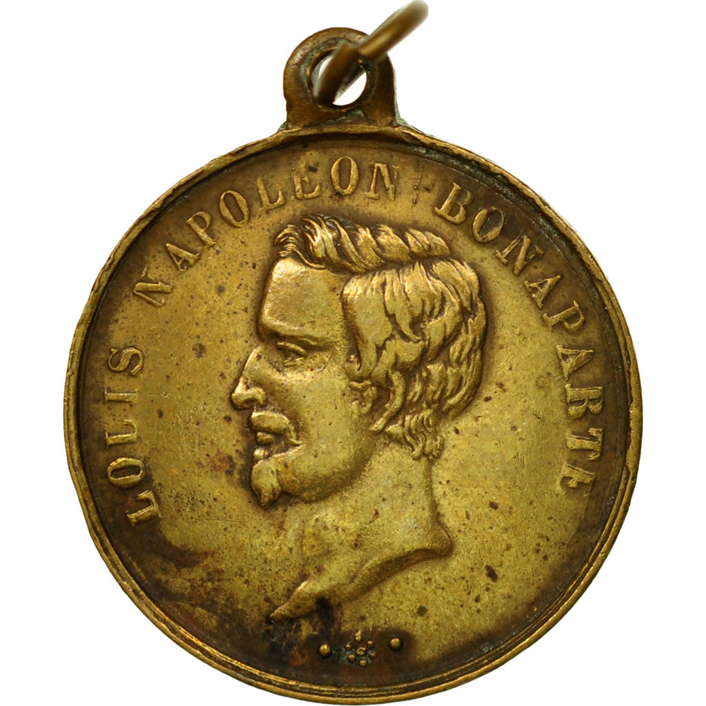 France, Médaille, Louis Napoléon Bonaparte, Acclamation en Faveur du